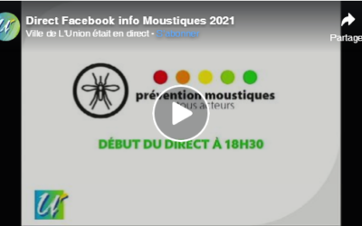Replay live Facebook – Lutte contre le moustique tigre