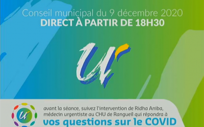 CONSEIL MUNICIPAL 9 DÉCEMBRE