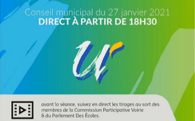 CONSEIL MUNICIPAL DU 27 JANVIER