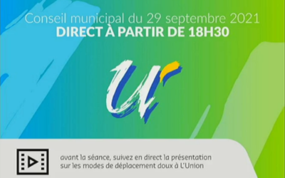 Revoir le conseil municipal du 29 septembre 2021