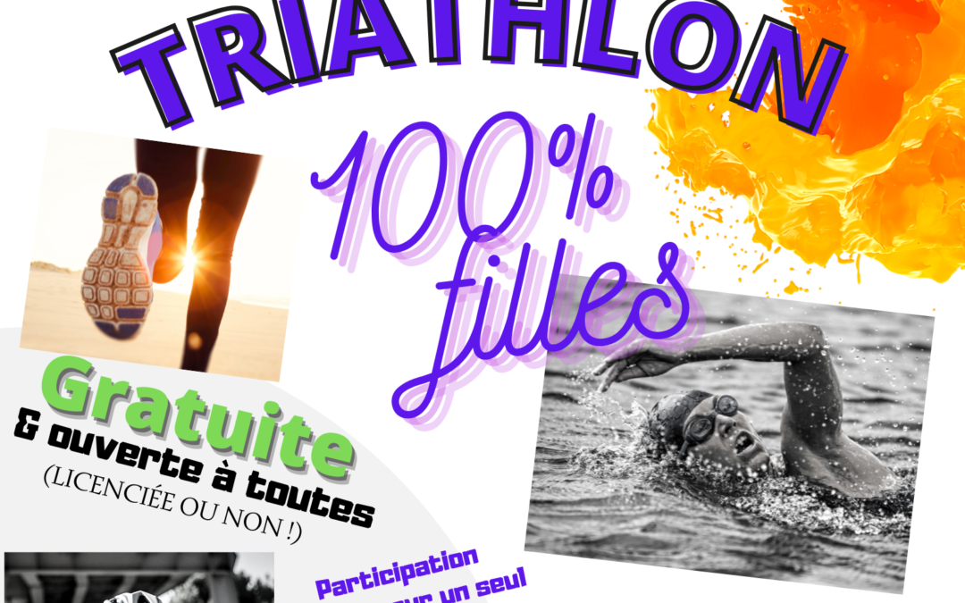Journée 100% filles – L’Union Team Triathlon