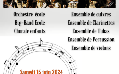 La Grande audition de l’ École de musique du Pôle musical.