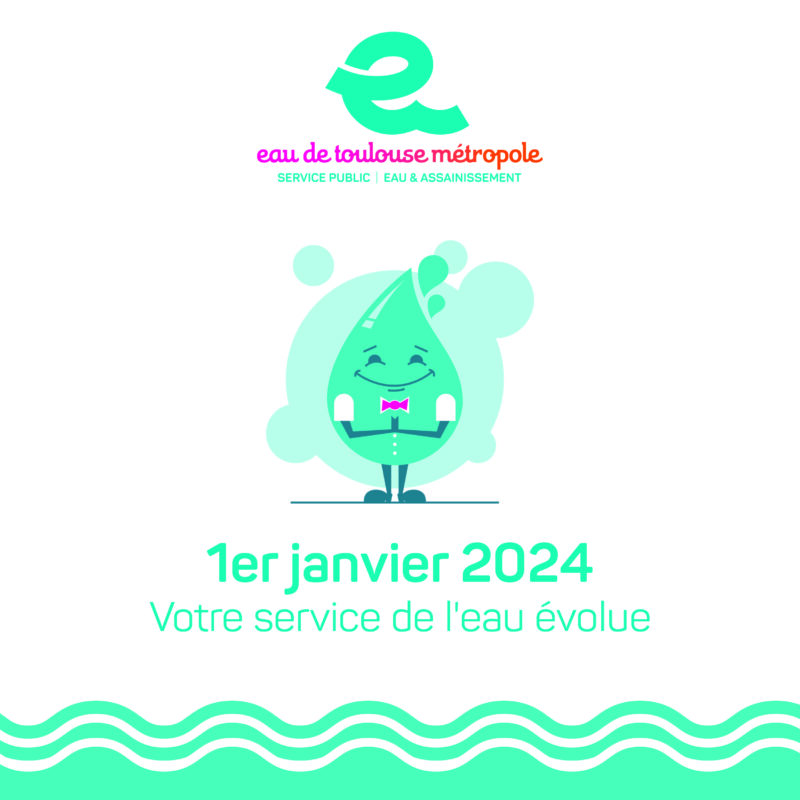 Évolution de votre service de l’eau au 1er janvier 2024