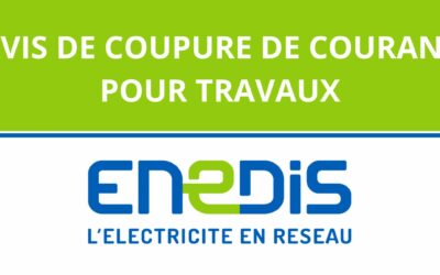 Coupure d&rsquo;électricité – Plusieurs secteurs de la commune