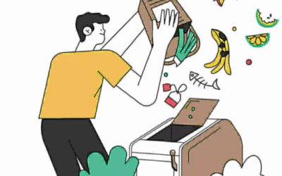 Distribution de bioseaux et sensibilisation au tri des déchets alimentaires