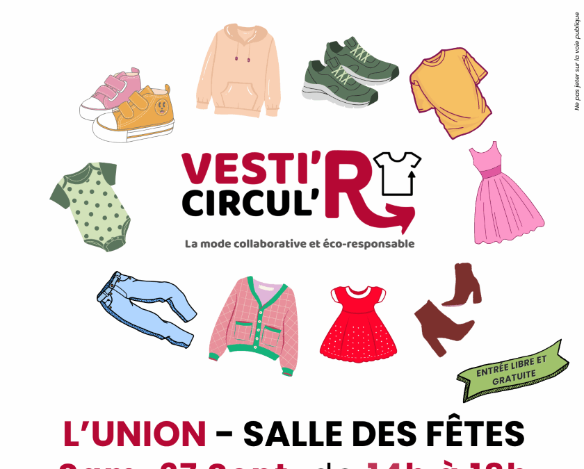 VESTI’R CIRCUL’R – Braderie seconde main