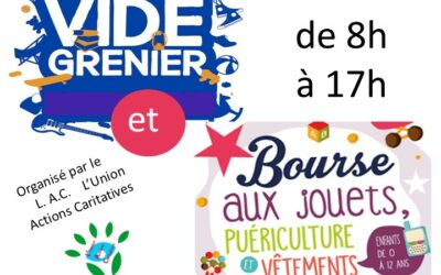 Bourse aux jouets et Vide grenier