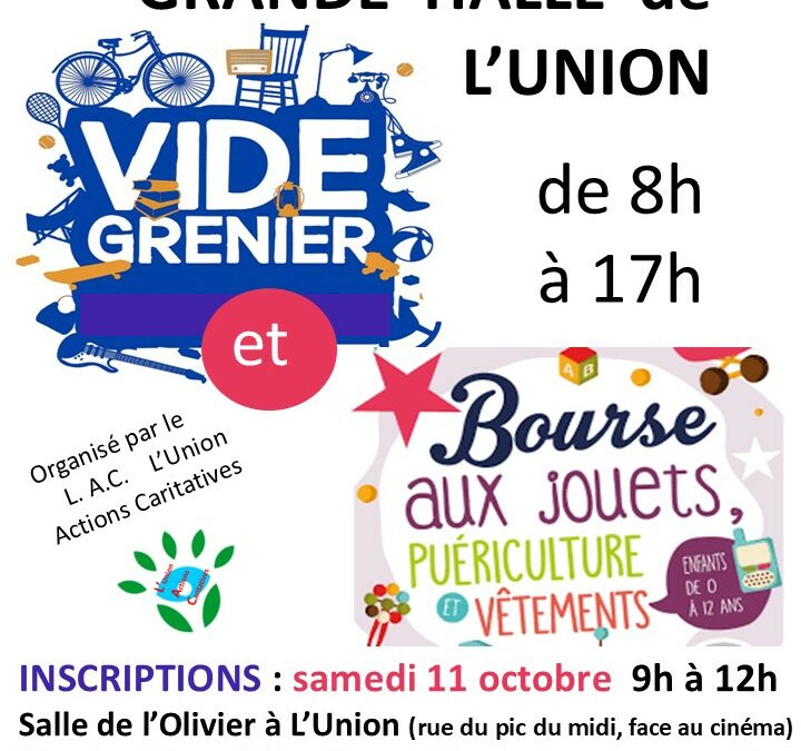Bourse aux jouets et Vide grenier