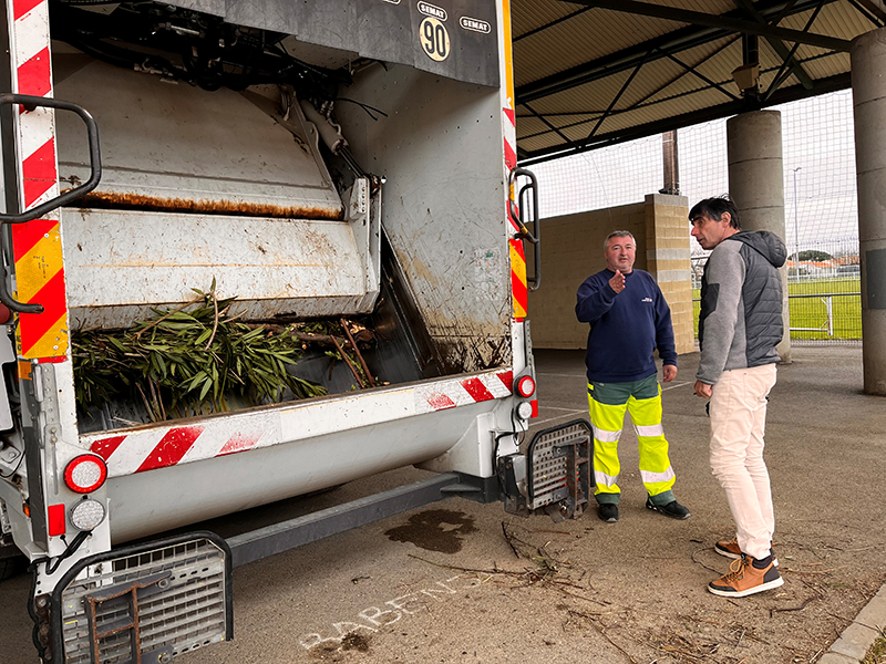 TM – Opération de mise à disposition de bennes de collecte des déchets verts