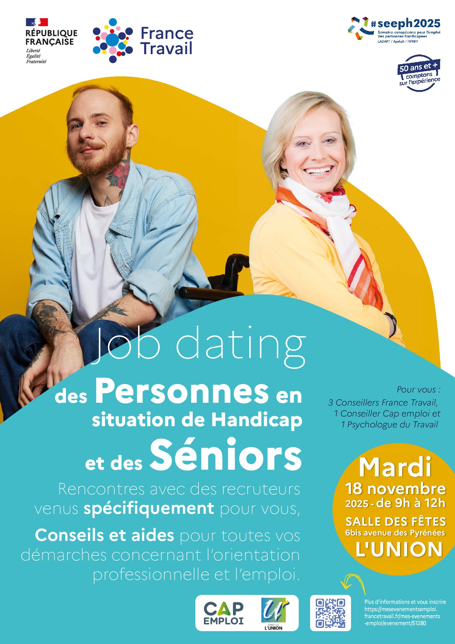 JOB DATING – Personnes en situation de Handicap et des Séniors