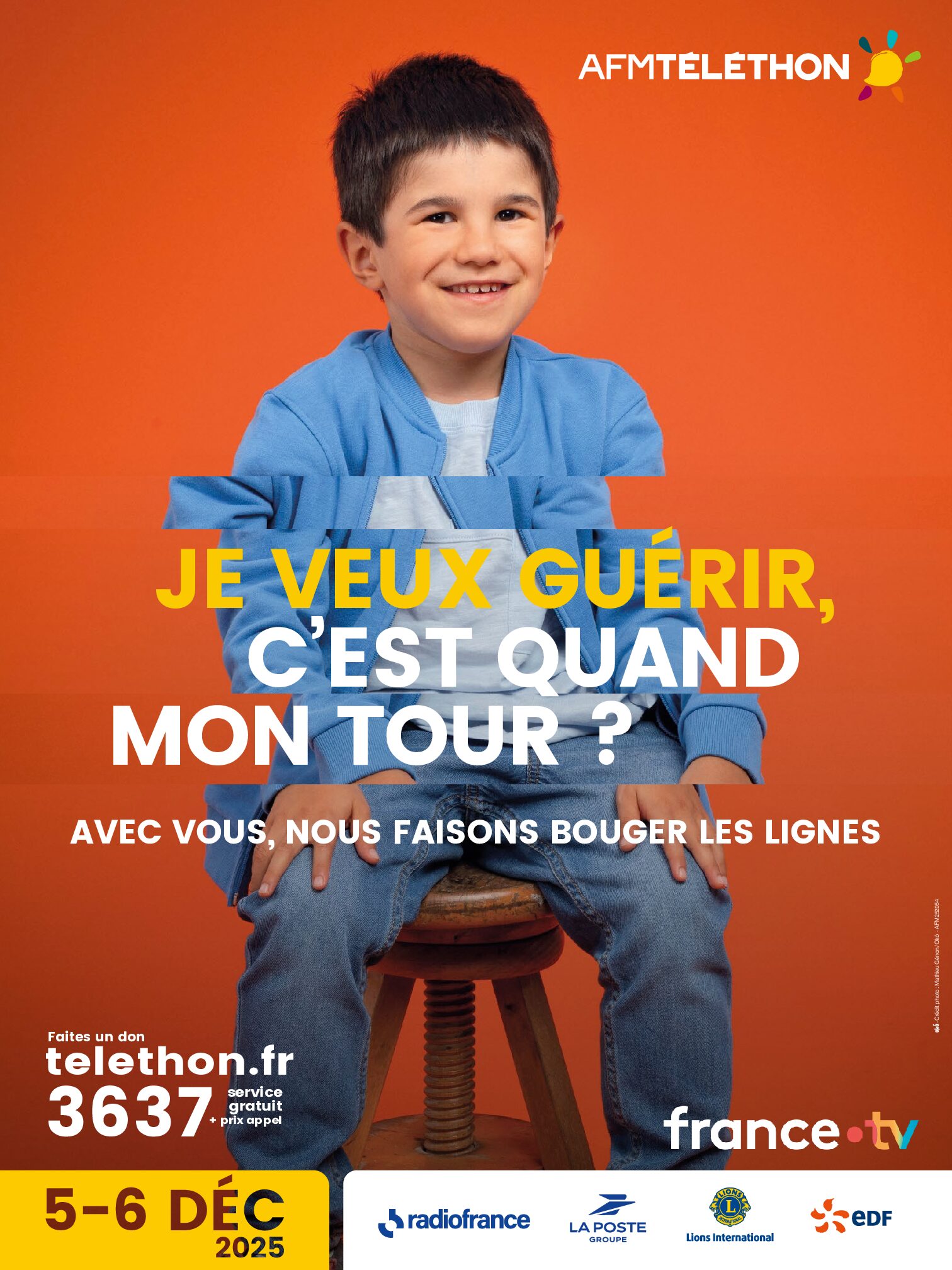 TÉLÉTHON – TOUS EN JAUNE POUR LA BONNE CAUSE !