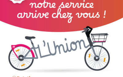 Les vélos en libre-service arrivent à L’Union