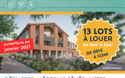 Maison de santé – Ville de L’Union : quelques box encore disponibles !