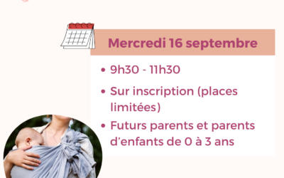 Atelier portage Maison des familles